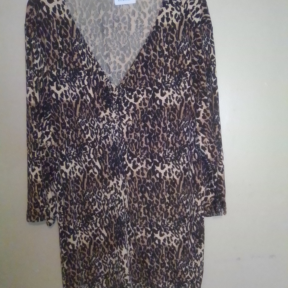 Avenue Animal Print Top